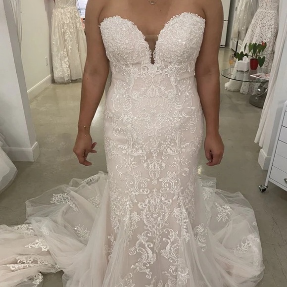 Stella York Dresses & Skirts - Stella York 6743 - color: ivory/moscato underlay